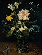 Jan Brueghel Still Life with Flowers in a Glass USA oil painting reproduction